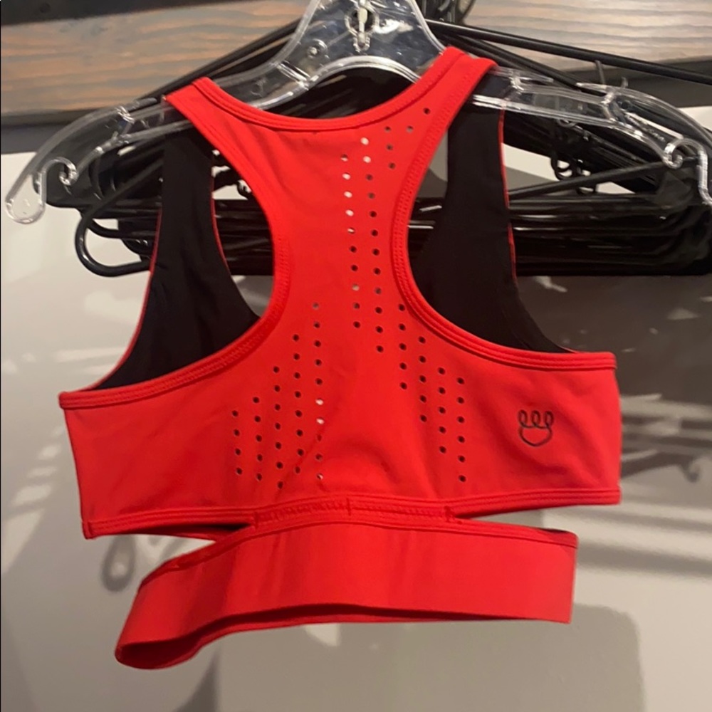 Kadyluxe Red Sports Bra
